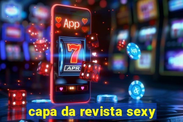 capa da revista sexy